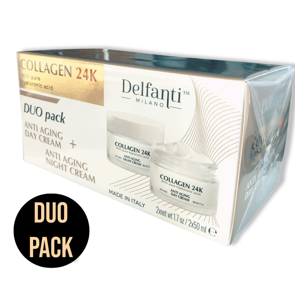 Delfanti Milano 24K gold particles swirl image illustrating luxurious anti-aging ritual imagery