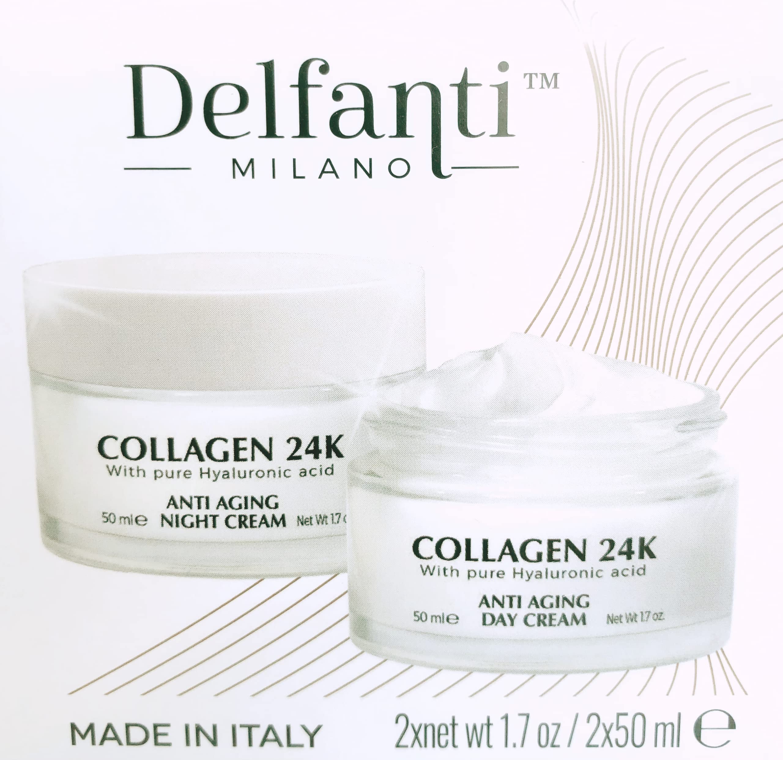Delfanti Milano hyaluronic acid moisturizer texture for plump hydrated skin