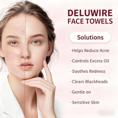 Deluwire Soft Dry Wipe pack open with pop-up convenience for easy grabbing