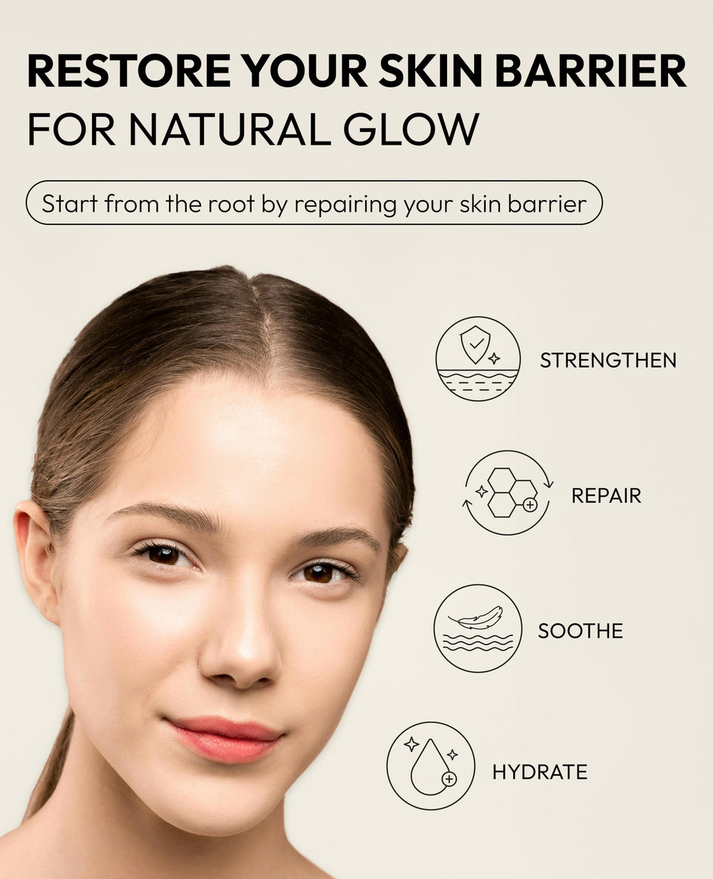 De:maf Welcome Skincare Kit Step 2 green cica ampoule calms skin and refines pores