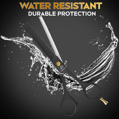 DEMAXA high-carbon stainless steel blades close-up highlighting durability and long-lasting sharpness.