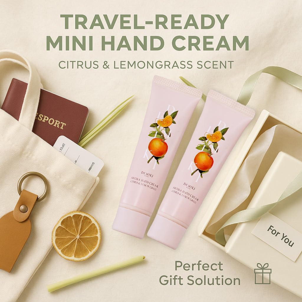 DEMIKI travel-size kit image with two tubes ideal travel essential