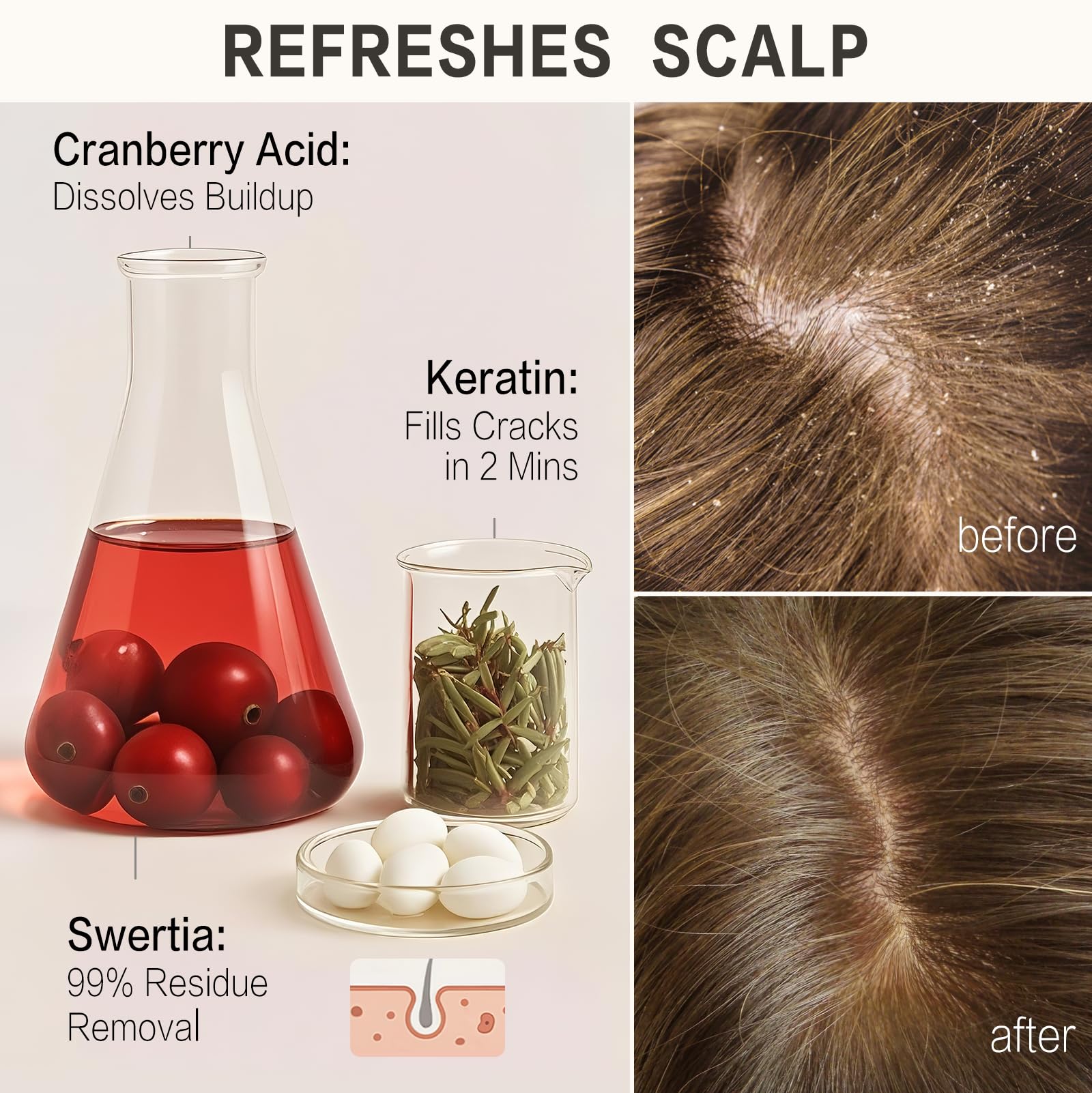 DEMIKI organic rose extract close-up suggests color-protecting, hydrating care.
