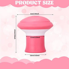 Demissle jaw exerciser pink three-piece package for replacements and sharing.
