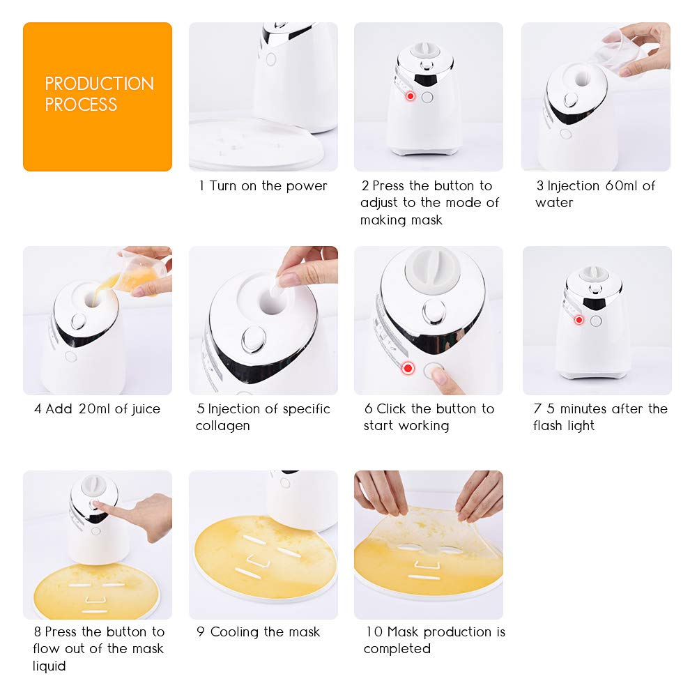 Demorce Face Mask Maker fruit-based masks for personalized skincare rituals.