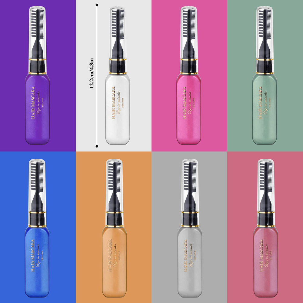 DeMoce Hair Chalk blends colors to create customizable styles.