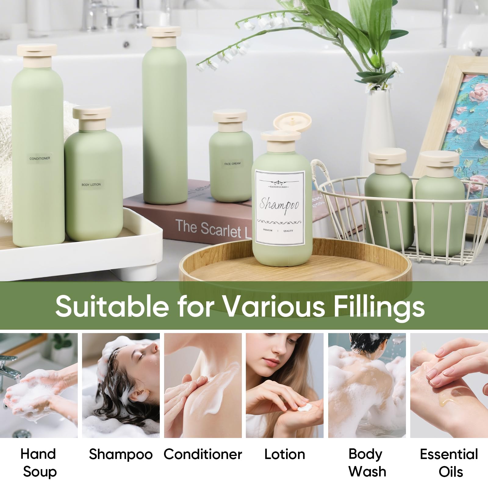 Demora 8.8oz bottles show durable BPA-free plastic