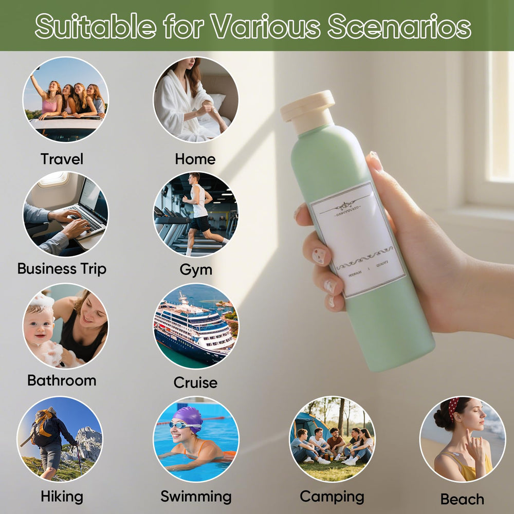 Demora bottles illustrate versatile use for hair, skin, and more