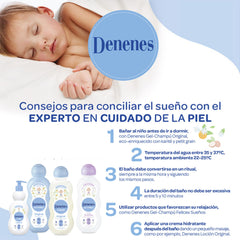 Denenes Baby Cologne bottle pour, light citrus-floral fragrance for soothing baby moments