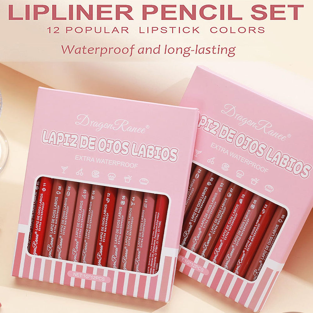 DENESTUP 3D lip shaping effect captured on lips for fuller-looking definition.
