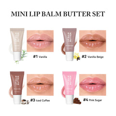 DENESTUP vanilla wand close-up highlighting hydrating gloss for smooth lips