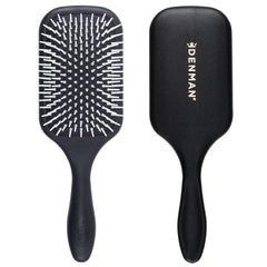 Denman D38 paddle brush front view for easy detangling with reduced breakage.