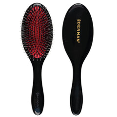 Denman D81M natural bristle glide delivers gentle detangling and shine.