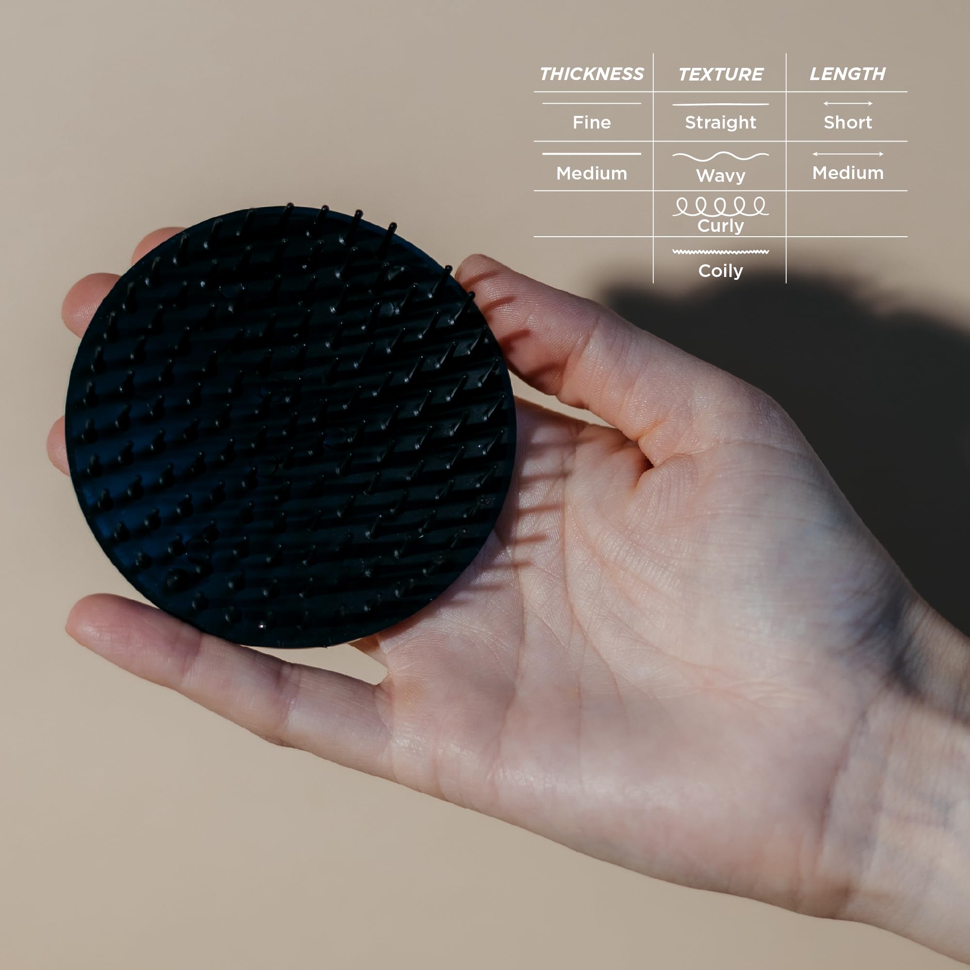 Denman Jack Dean D6 doubles as a beard scrubber option