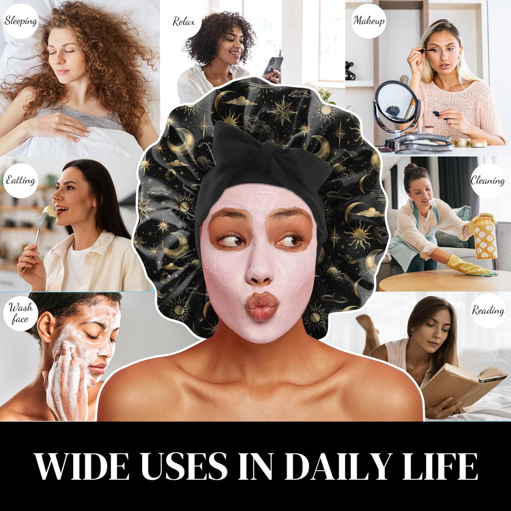 Deokke satin hair bonnet gift-ready packaging signals a thoughtful present