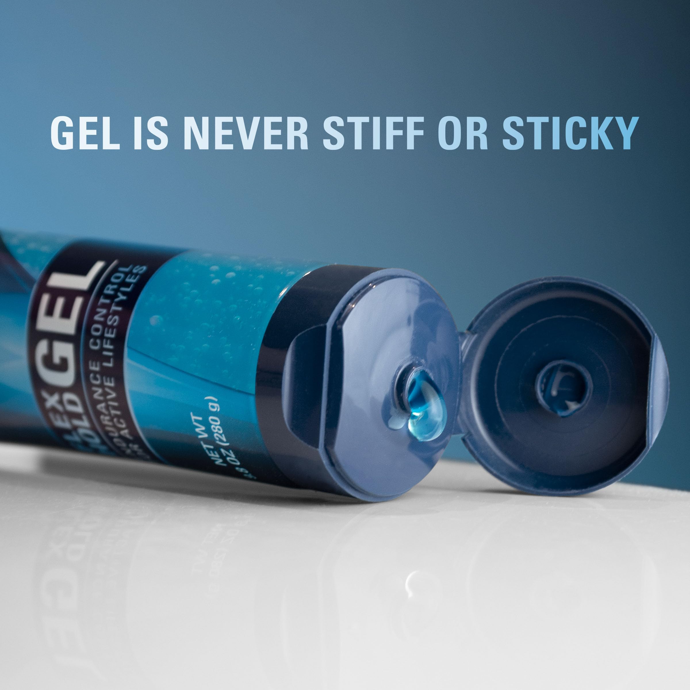 Dep Sport Endurance hair gel in hand ready for quick styling during workouts