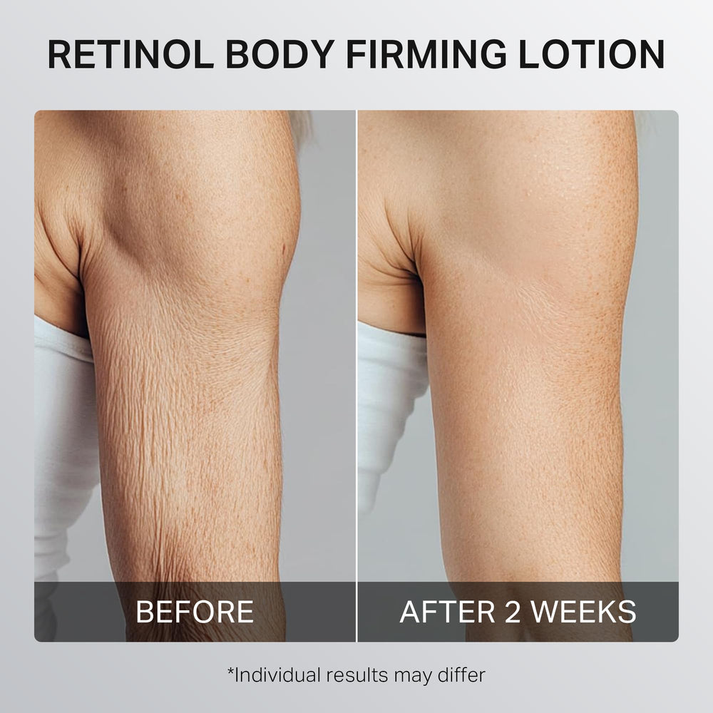 depology Ultra-Size Firming Retinol Body Lotion daily ritual concept image showing consistent use.