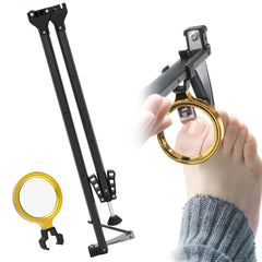 DEPSUNNY foldable long-handle toenail clippers folded for easy travel.