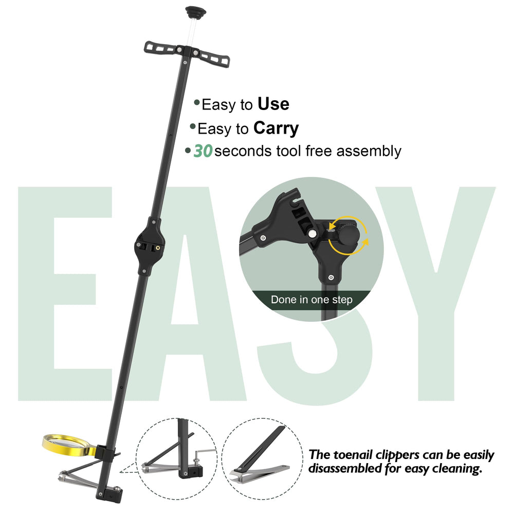 DEPSUNNY heavy-duty stainless steel blades ensure durable trimming.