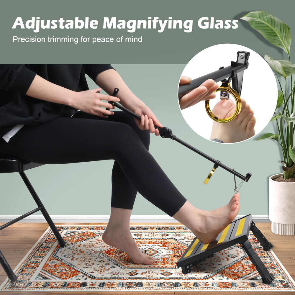 DEPSUNNY ergonomic long-handle grip supports comfortable trimming.
