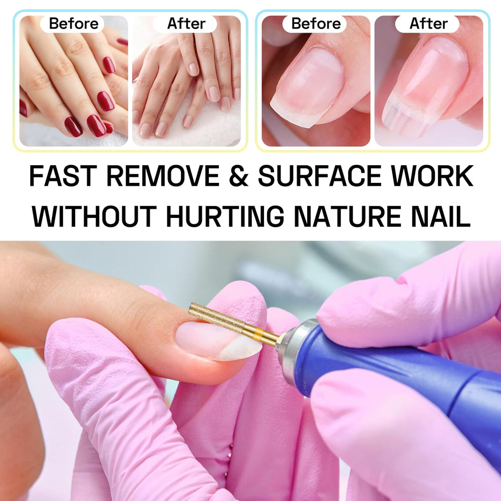 Depvko needle bit extra fine grit reaches hard-to-reach cuticles