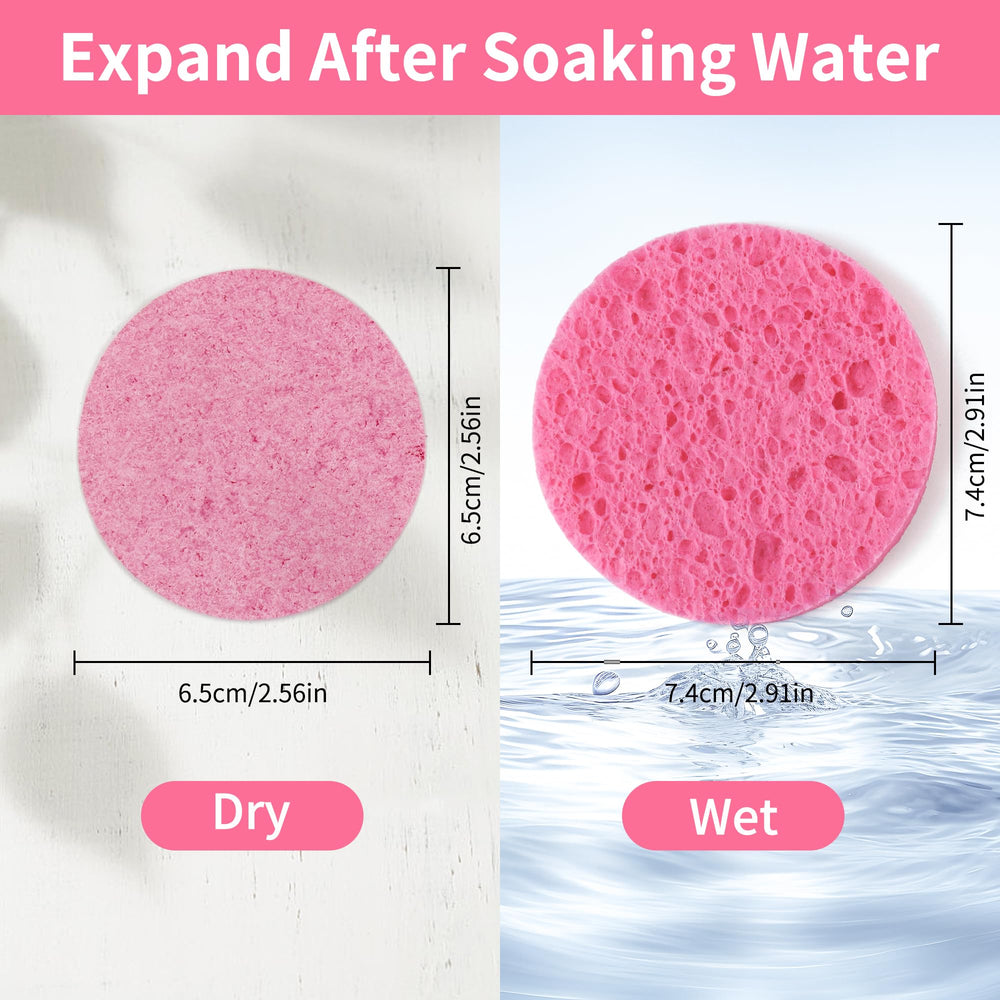 Derloyo reusable face sponge air dry after use
