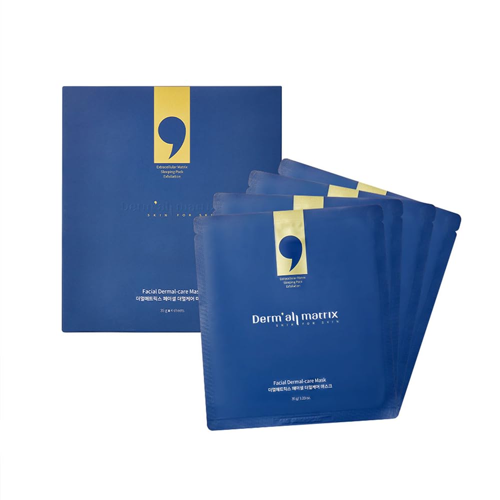 DERM·ALL MATRIX 4-sheets-per-week package supports a consistent skincare routine.