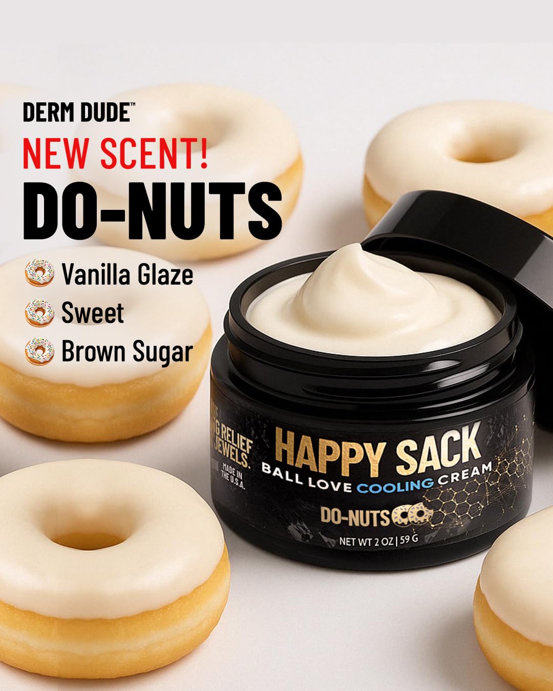 Derm Dude odor-control formula helps keep things fresh throughout the day