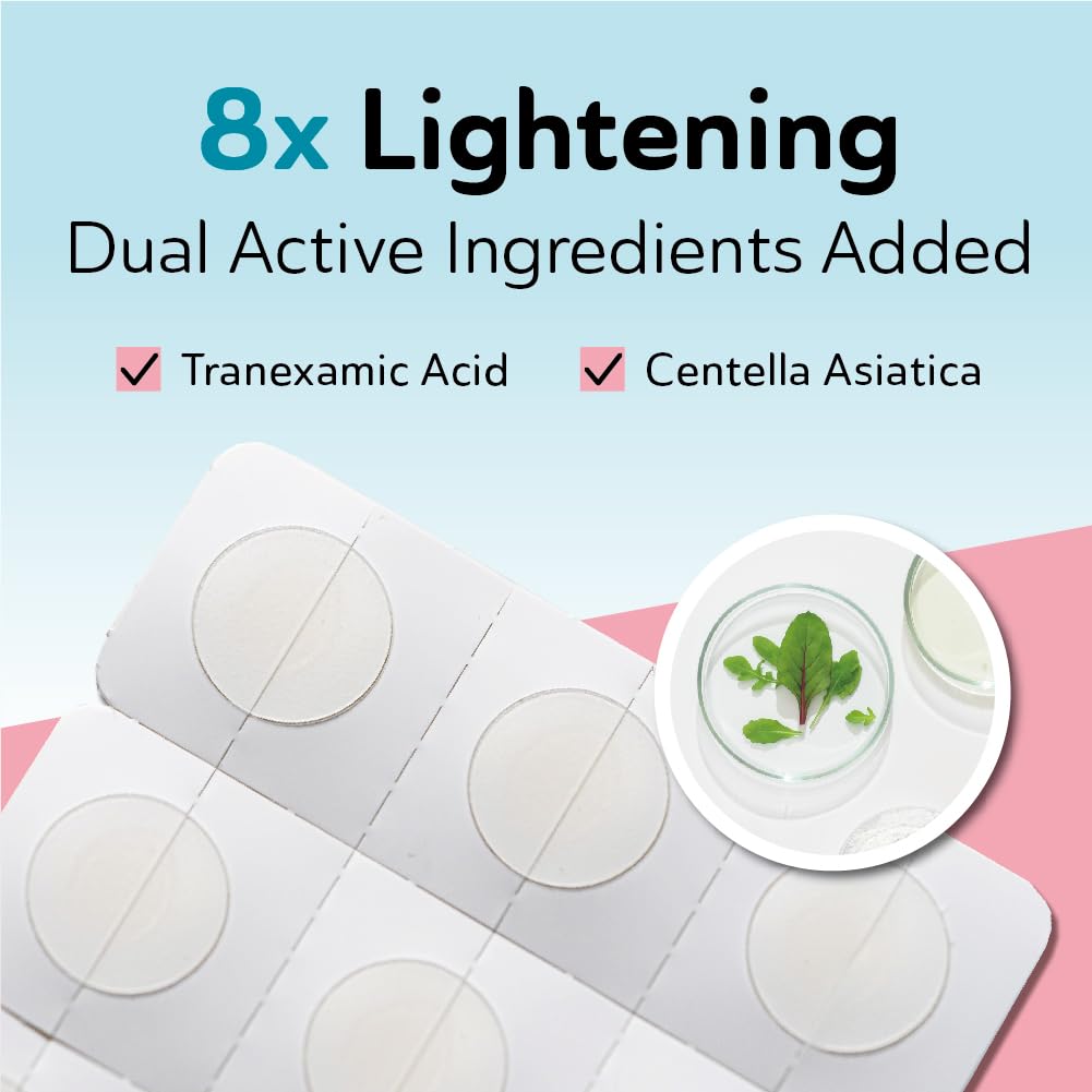 DERMA ANGEL day-and-night use demonstrates invisible coverage under makeup.