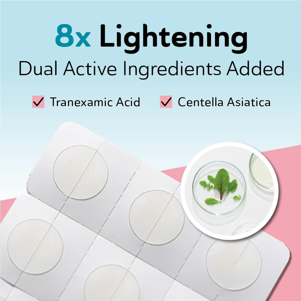 DERMA ANGEL day-and-night use demonstrates invisible coverage under makeup.