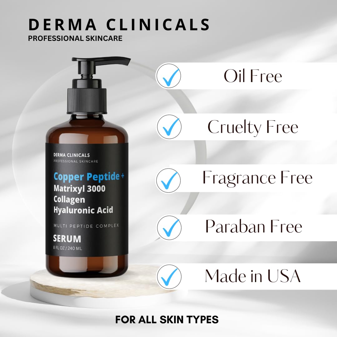 DERMA CLINICALS face-application-scene demonstrates quick morning hydration and subtle plumping.