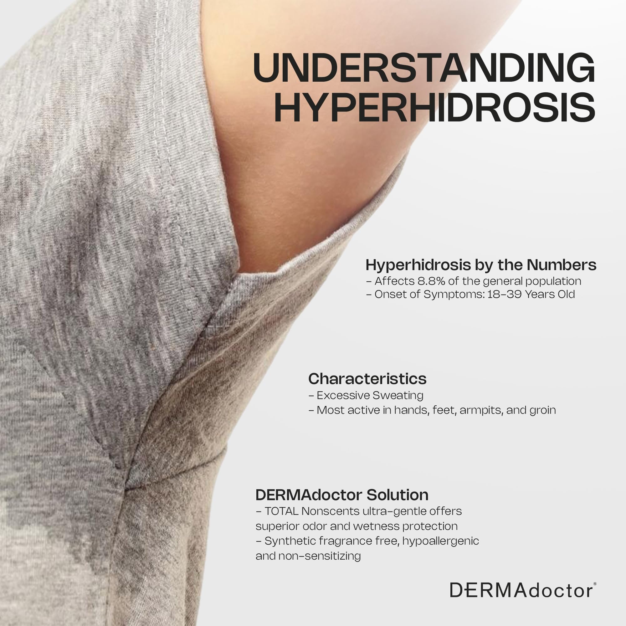 DERMAdoctor Total NonScents eczema-dermatitis use shot focuses on gentle daily protection.