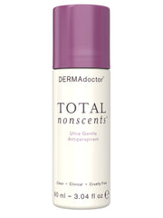 DERMAdoctor Total NonScents unscented anti-perspirant bottle offers all-day protection for sensitive skin.