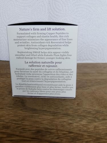 Derma E Firming DMAE Moisturizer on palm demonstrating daily hydrating application