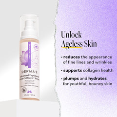 DERMA E green tea antioxidant closeup emphasizing nourishment for skin
