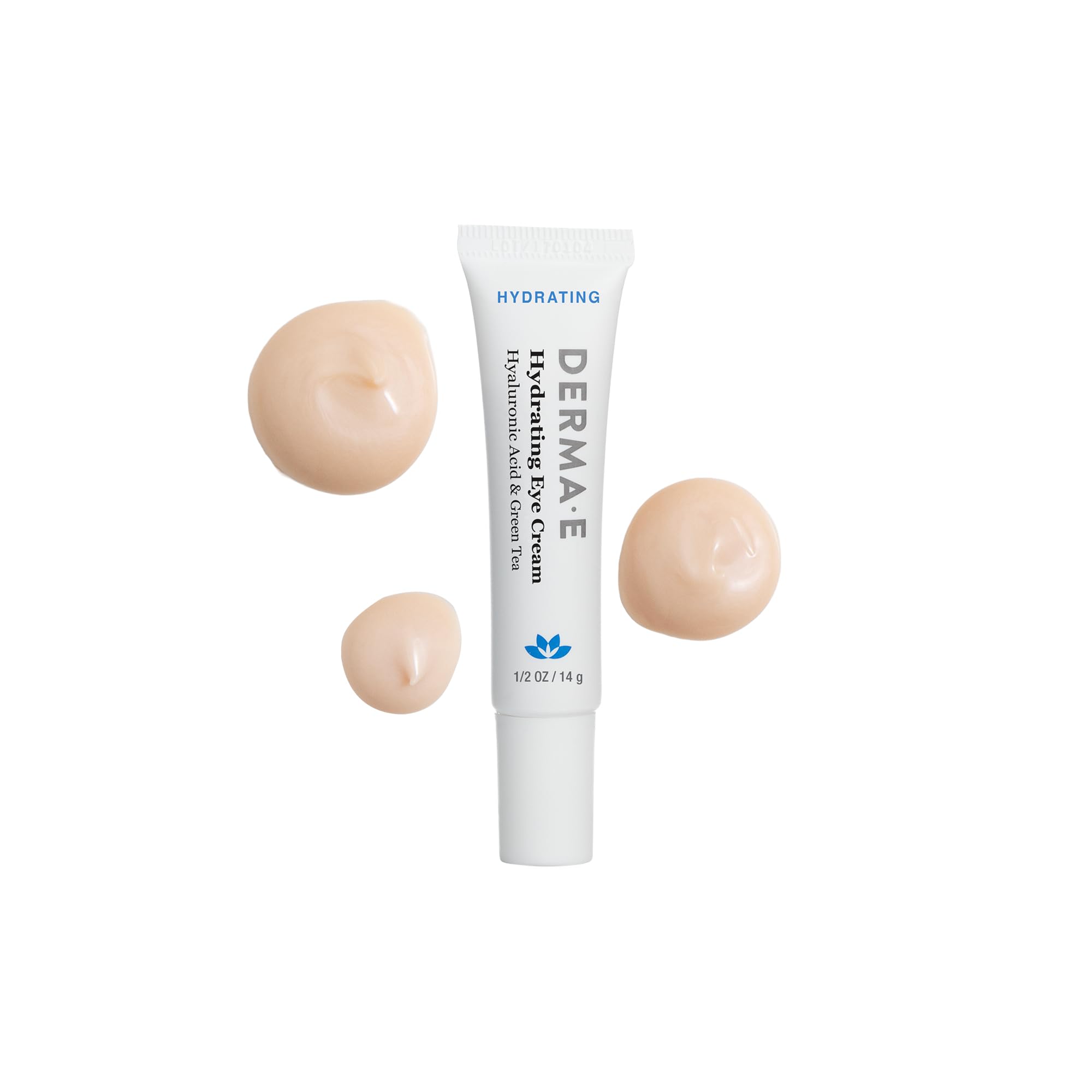 Derma E Hydrating Eye Cream after-application skin feels soft and moisturized.