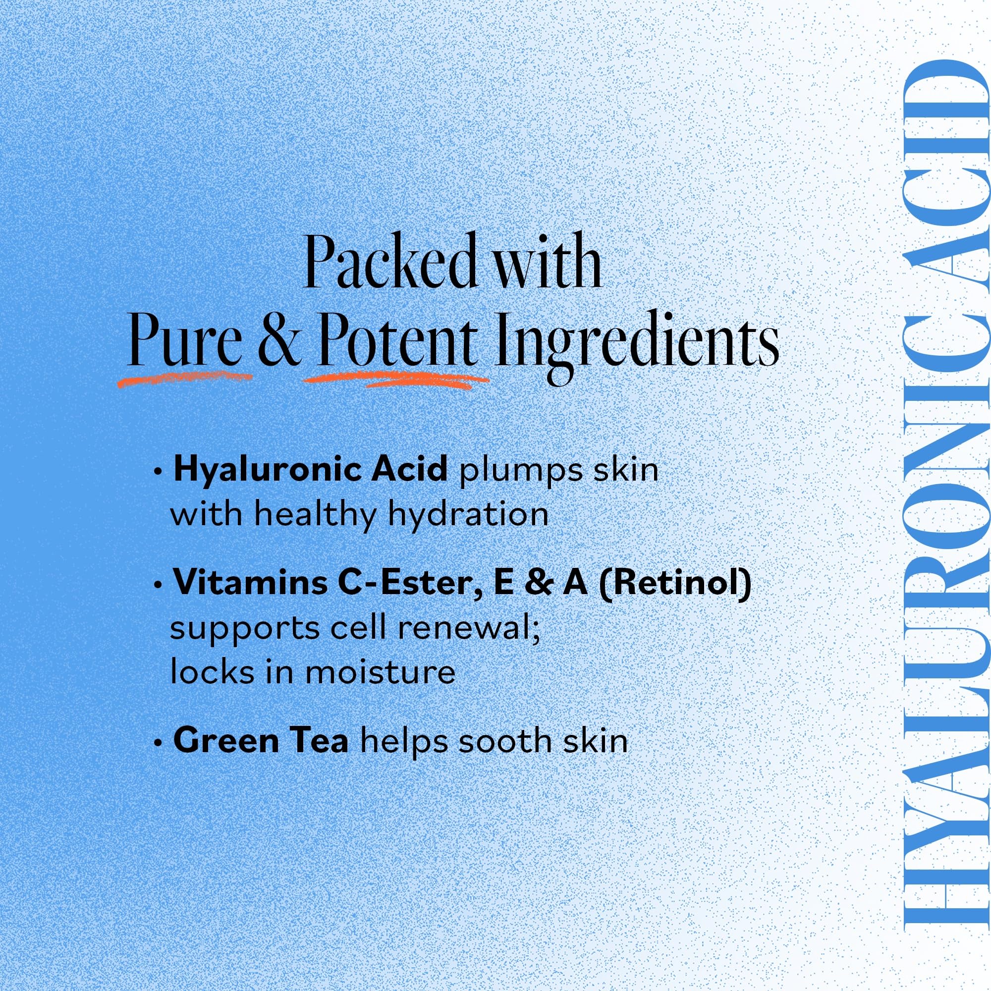 Derma E Hydrating Eye Cream under-eye area demonstrating puffiness reduction.