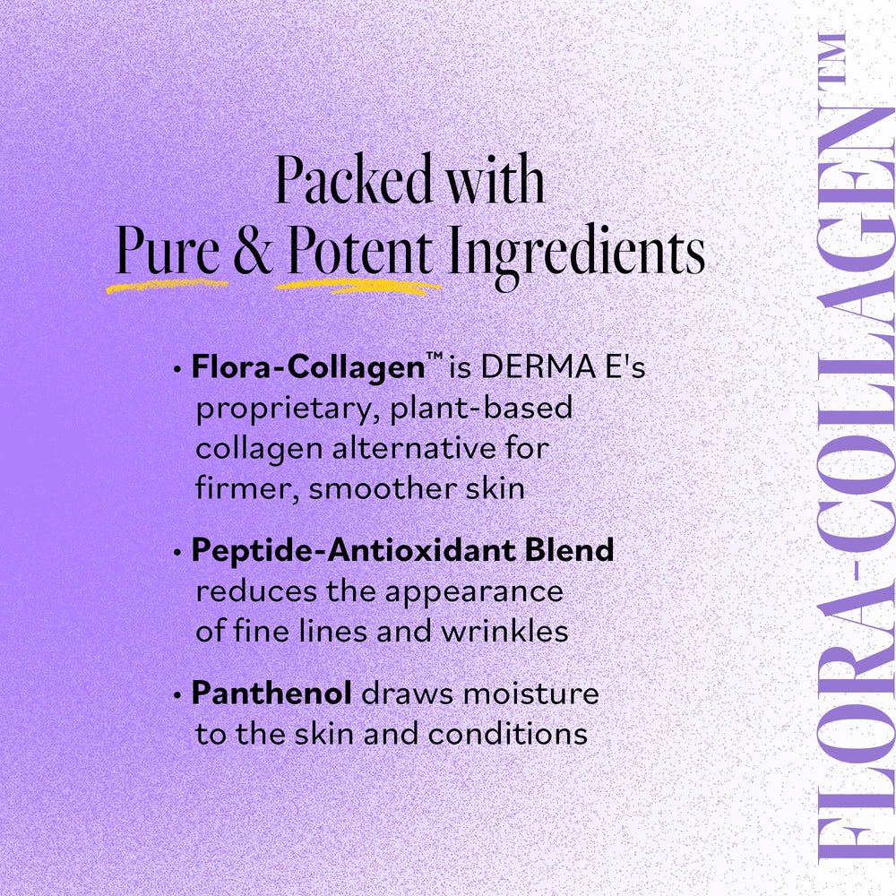 DERMA E panthenol vitamin boost image underscores hydration and conditioning