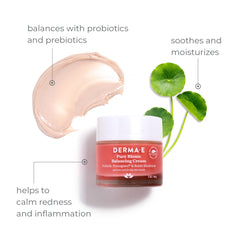 Derma E Pure Biome Balancing Cream Aloe Vera soothing action