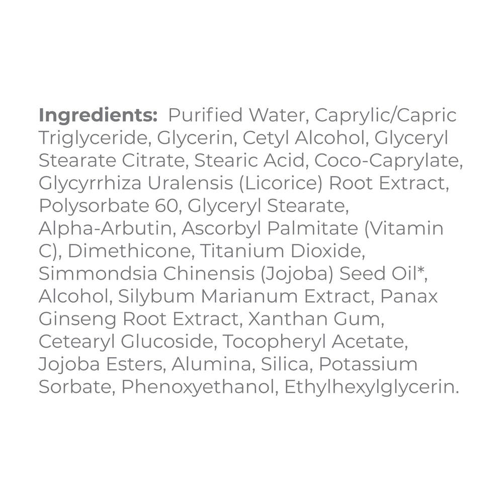 Derma E Skin Brightening Cream packaging emphasizes eco-friendly recyclable packaging.