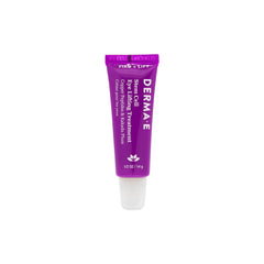 Derma E Stem Cell Lifting Eye Treatment bottle reveals hydrating, firming care for delicate eye skin.