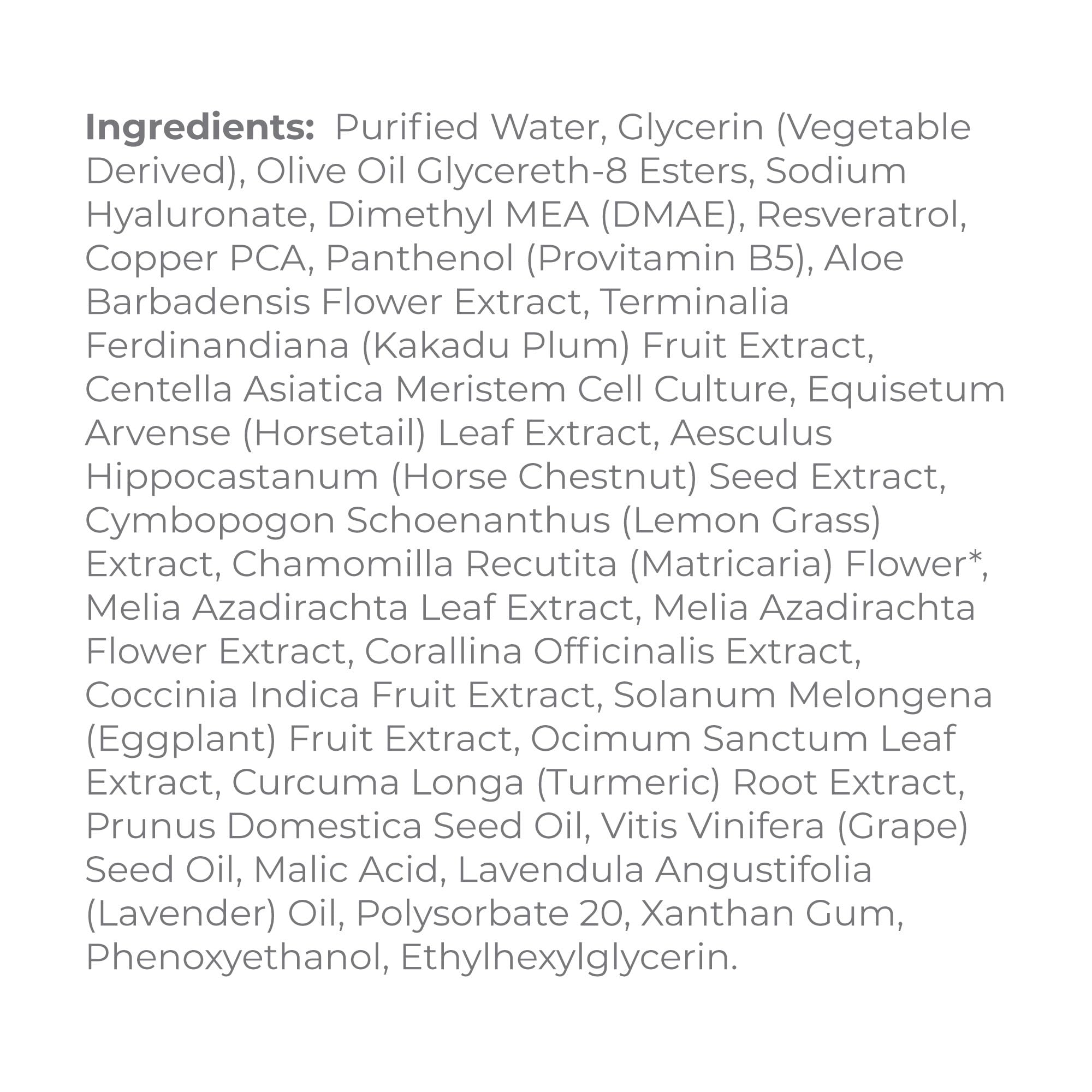 Kakadu Plum antioxidant-rich formula for natural protection.
