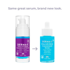 Derma E Ultra Lift Serum ingredients close-up—Kakadu Plum antioxidant boost.