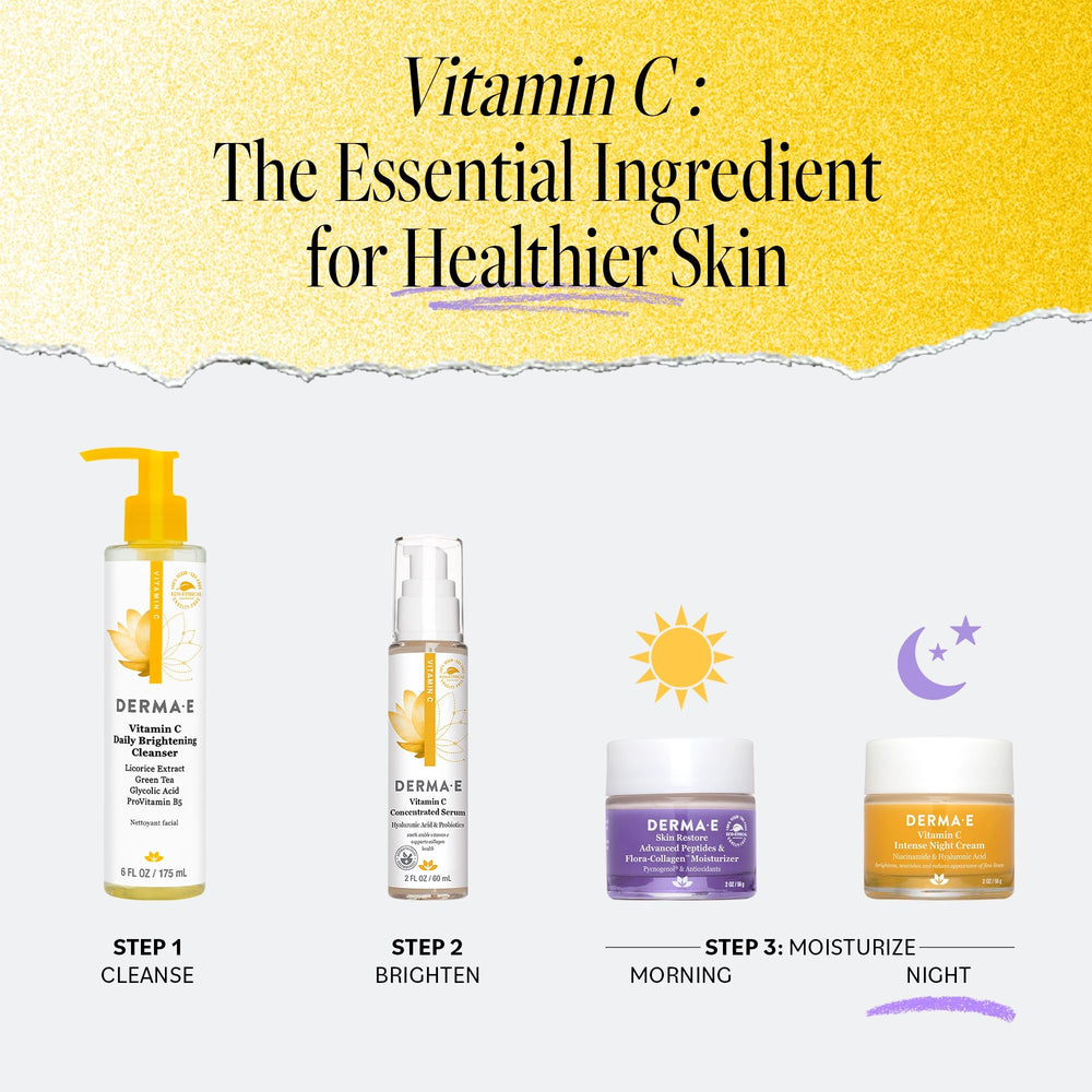 Derma E Vitamin C Night Cream suitable for combination skin