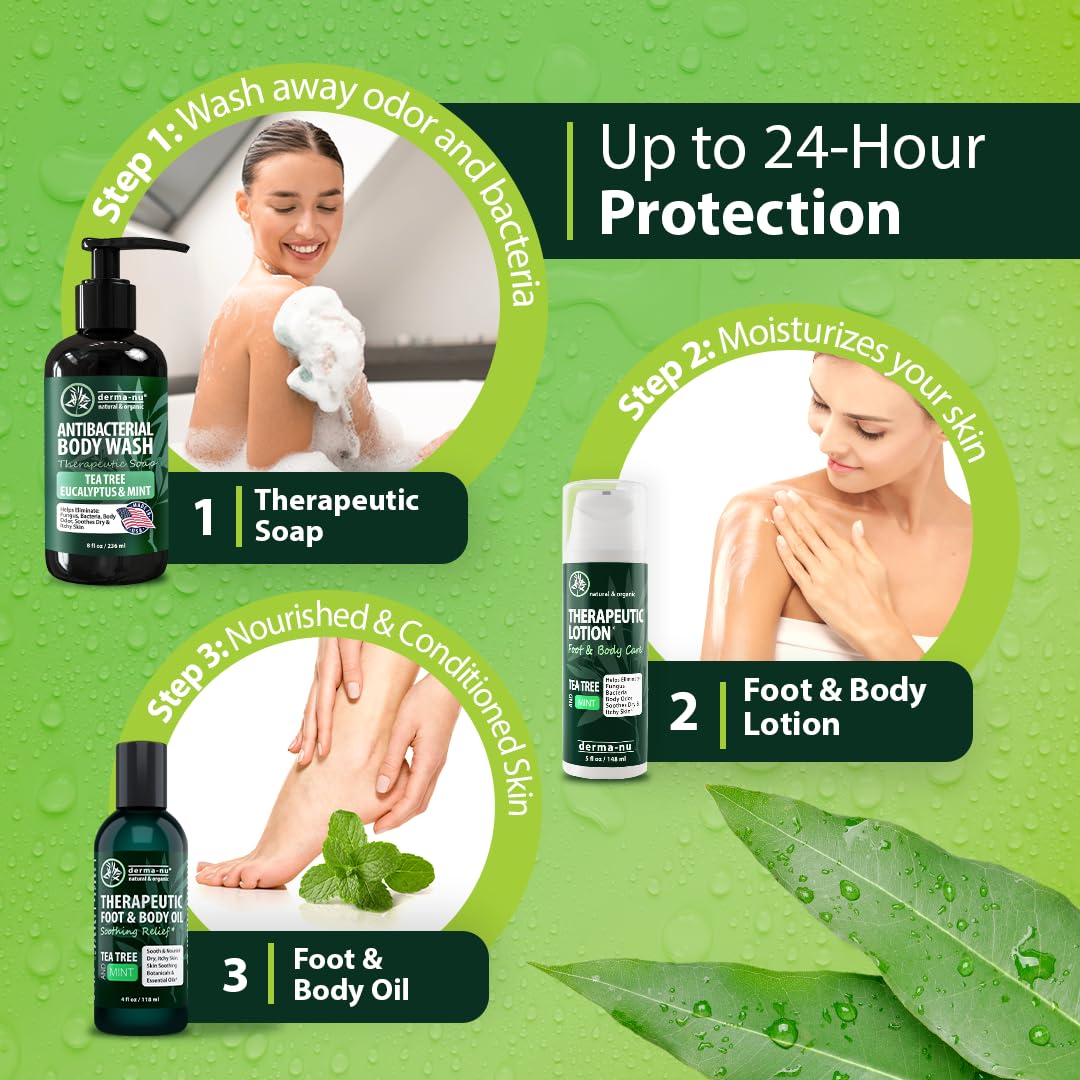 Derma-Nu made-in-USA label communicates quality and safety standards.