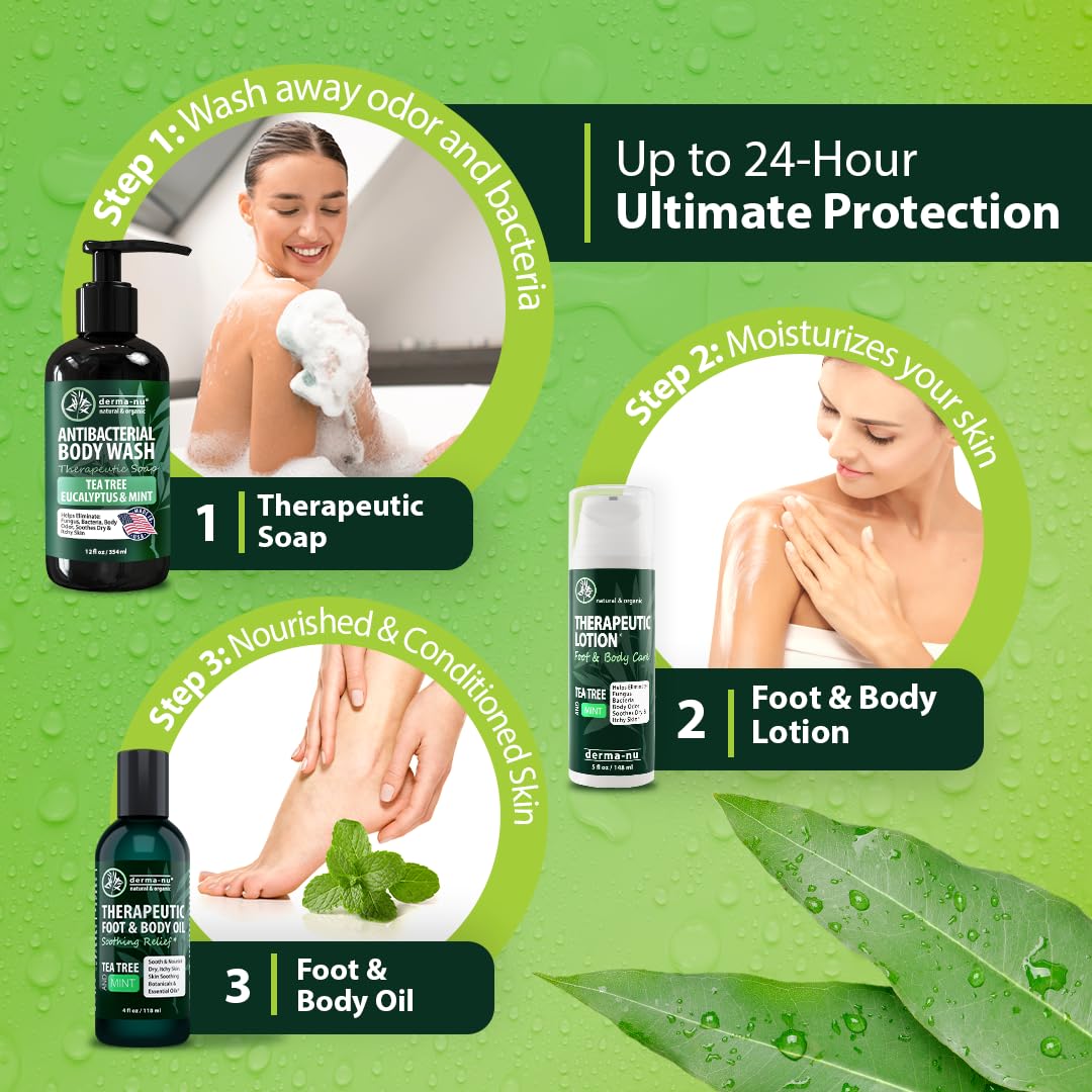 Derma-Nu USA-made label reinforces safe-for-all-skin-types and cruelty-free quality.