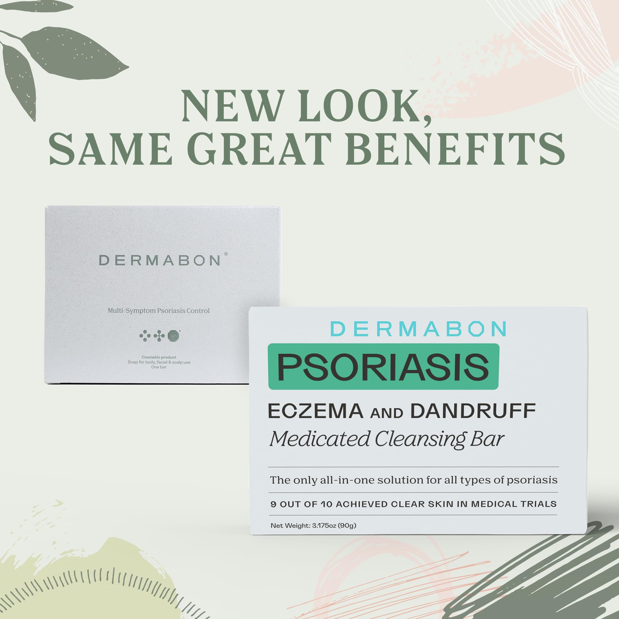 Dermabon coal tar soap bar in shower shows easy daily use