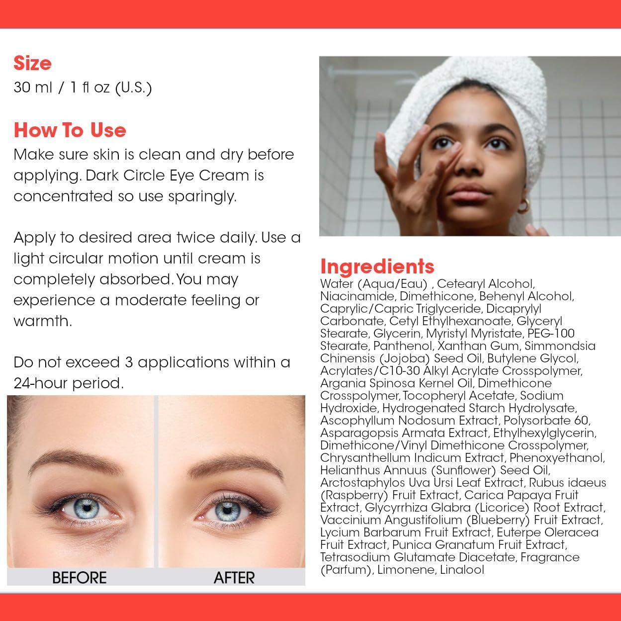Dermactin daily-use eye cream packaging invites easy routine.