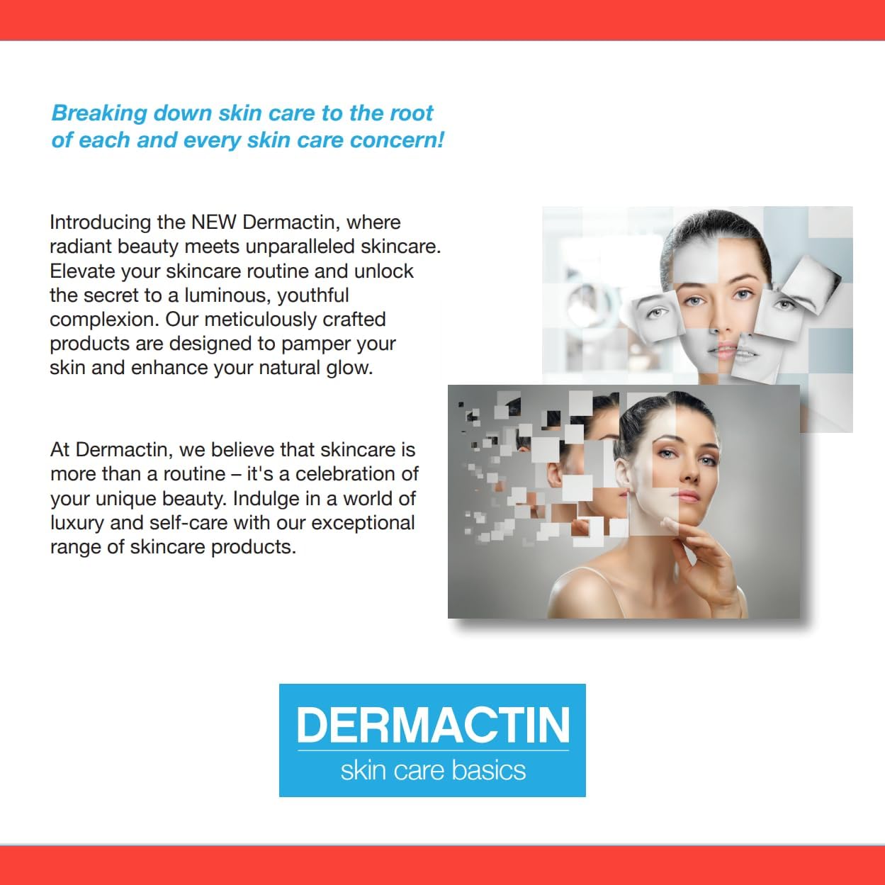 Dermactin eye cream after-application reveals brighter under-eye area.