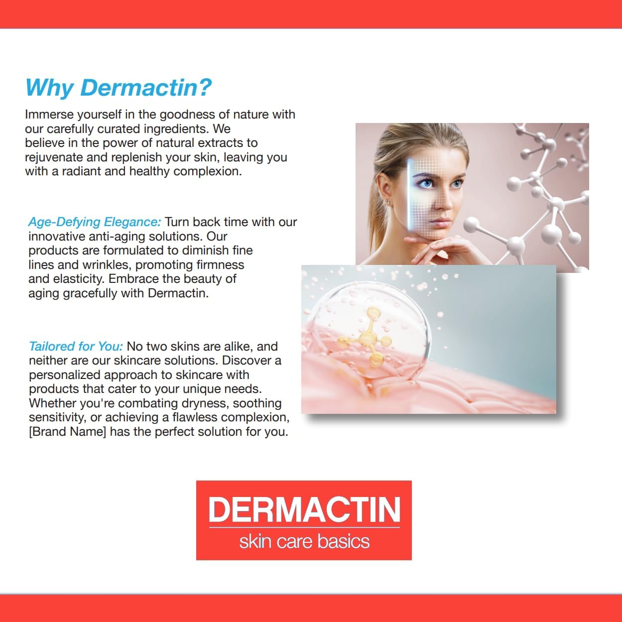 Dermactin made-in-usa label on packaging signals trusted quality.